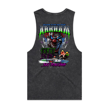 Arkham 99 MAD HOUSE Stone Wash Tank